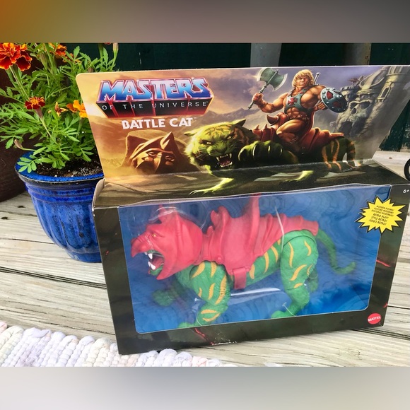 NEW Battle Cat He-Man Masters Of Universe 80s Cartoon Character Action Figure - Picture 2 of 10